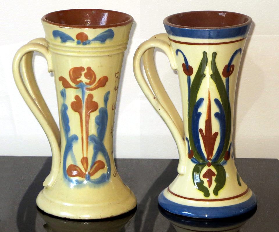 Exeter Art Art Nouveau and Hart & Moist Scandy pattern