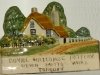 03 Watcombe Advertising Display with Cottage decoration 5ins long UNSOLD