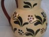 Watcombe Pottery Water Jug for Dreadnought Whisky, C1 pattern