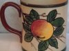 Longpark Pottery Mug for Symons Devonshire Cyder, apple pattern