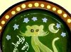 Aller Vale  A fine cat plate.