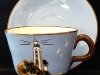 Babbacombe Pottery Cup and Saucer with Lighthouse
