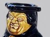 Dartmouth Pottery. Black Friar Gin puzzle jug