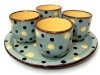 Devonshire Potteries Polka dot egg cups