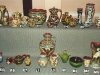 Aller Vale pottery pattern codes; 5 pics of a display at a TPCS meeting in the 1990s. #2