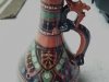 £112 Watcombe pottery Ewer with Dragon handle Feb \'14