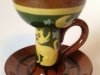 £84 Aller Vale Candleholder with Midnight Cat pattern Feb \'14