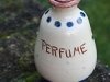 £40 Torquay pottery Scent bottle, unusual stopper Feb \'14
