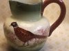 £40 Watcombe Jug with Faience Pheasant Dec \'12