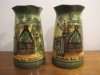 £62 Watcombe faience Vases Feb \'15