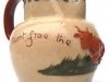 £62 Aller Vale extremely rare (unique?) jug with Sprigged Cow Sep \'13, af