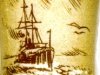 Exeter Art Pottery eap-ship-in-waves-exe22