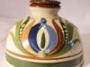 Aller Vale Inkwell, with stopper, decorated with a Scandy 