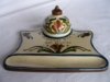 Longpark Pottery (Tormohun mark) Inkwell and Stand, matching Scandies