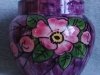 Longpark Pottery Vase with Rose pattern