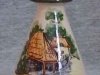 Longpark Pottery Scent Bottle showing Cockington Forge