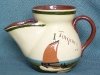 Longpark Pottery Shaving Mug with boat decoration