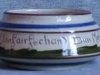 Longpark Pottery Sugar Bowl with Welsh motto