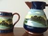 Longpark Pottery, marked Tormohun, found in Australia. Tintern Abbey pattern