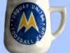 Babbacombe Pottery football mug