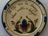 Aller Vale Plate with standard Scandy pattern