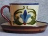 Aller Vale Cup with \'Tremblant\' saucer for elderly users