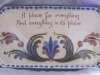 Longpark Pottery Dressing Table Tray