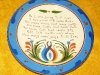 Watcombe Pottery Plate with \'St Ives\' motto