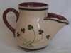 Longpark Pottery, Shaving Mug with Shamrock decoration