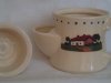 Dartmouth Pottery, Shaving Mug with separate lid in the form of a bowl