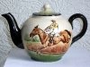 Watcombe sporting teapot