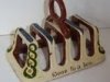 Longpark Pottery Toastrack, a rare example of a purpose-made design