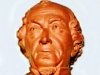 Torquay Terracotta Company. A bust of Lord Beaconsfield.