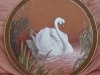 Torquay Terracotta Plaque decorated by A Fisher and turned by Higginbottom, 11ins