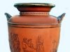 Torquay Terracotta Company. A pot painted with classical figures.