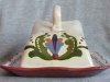 Torquay Pottery Cheesedish with Scandy decoration