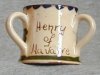 small Torquay Pottery Tyg inscribed Henry of Navarre