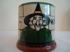 Tor Vale Pottery Vase decorated with a Witch