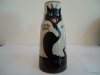 Tor Vale Pottery Vase with \'Lucky Black Cat\'