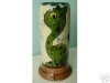 Tor Vale Pottery Vase with green spotty Cat