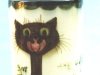Tor Vale Pottery Vase with Cat saying \'How you Frightened Me\'