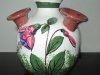 Fuchsia flower vase.