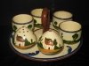 Watcombe Pottery Cruet Set