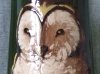 Watcombe Vase with Barn Owl, 12 ins