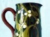 Fine unusual Mistletoe jug