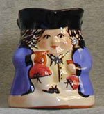 Bovey Tracey Pottery Toby jug 4” high